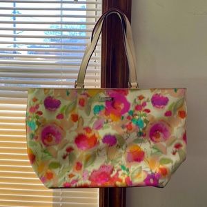 Kate Spade large floral tote
